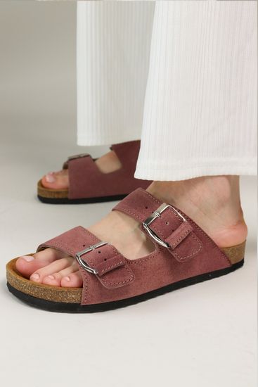 «Olga» | Женские сандалии ( розовый)