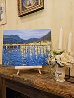 На мольберте