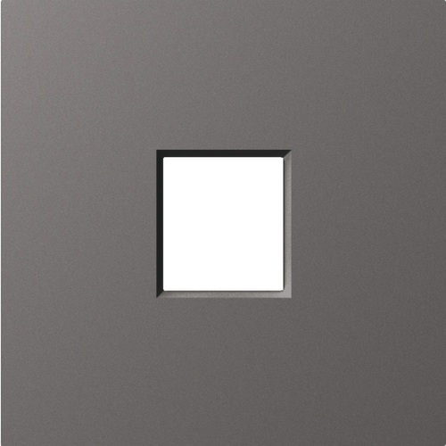 Накладка 1-я для розеток RJ45, TV, SAT, матовый титан, серия A07