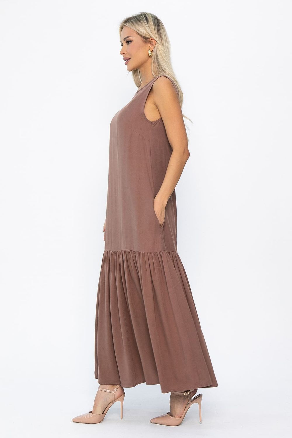 Платье Городской романс (кофе с молоком) П13900-21М LT Collection