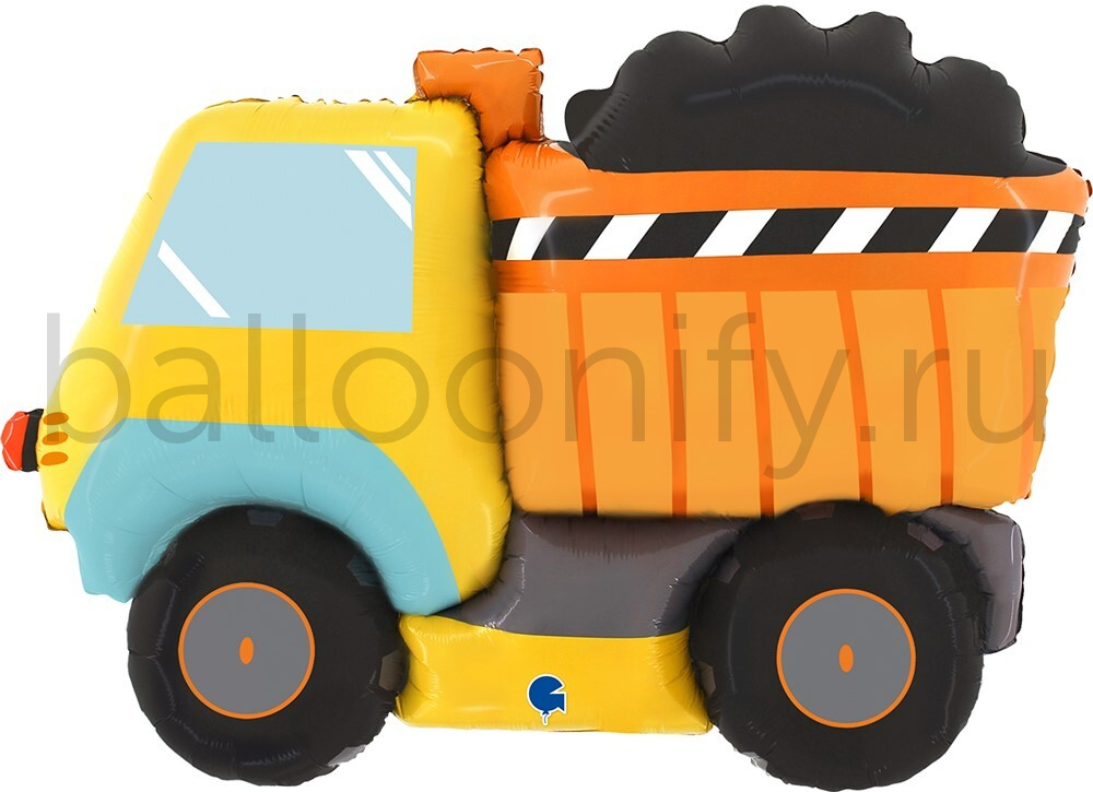 Шар (34''/86 см) Фигура, Самосвал, 1 шт.