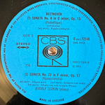 Серкин, Бетховен- Три любимые сонаты (Англия 1963г.)