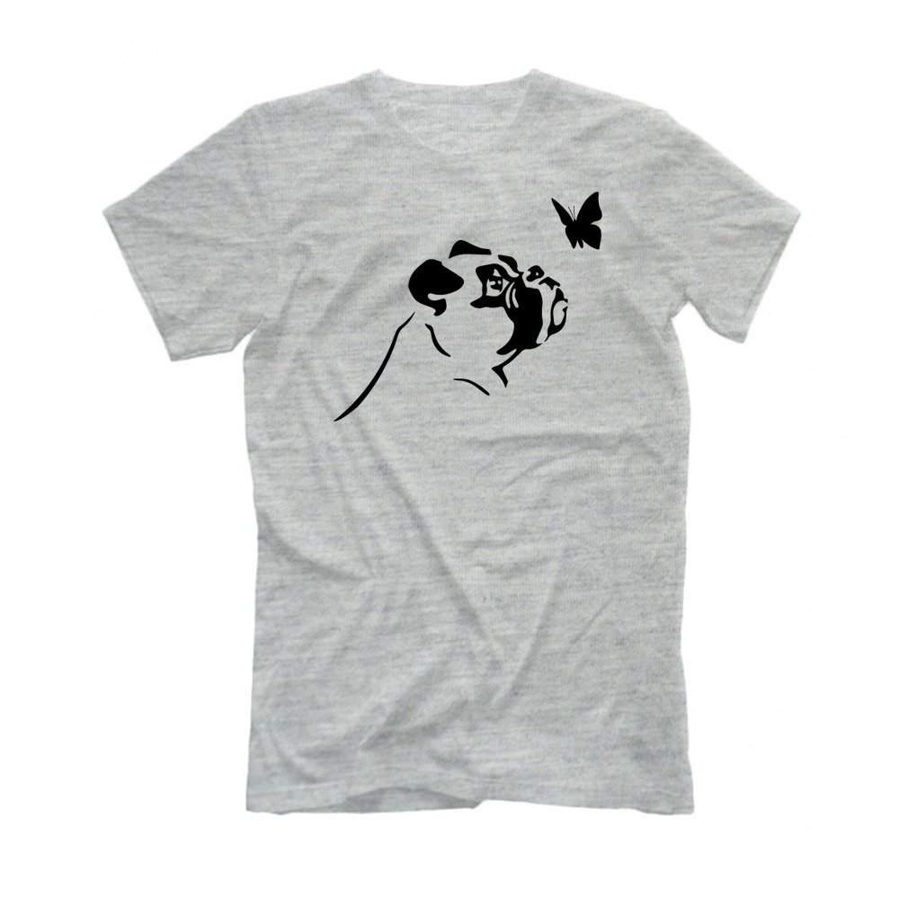 Футболка "Боксер и бабочка"