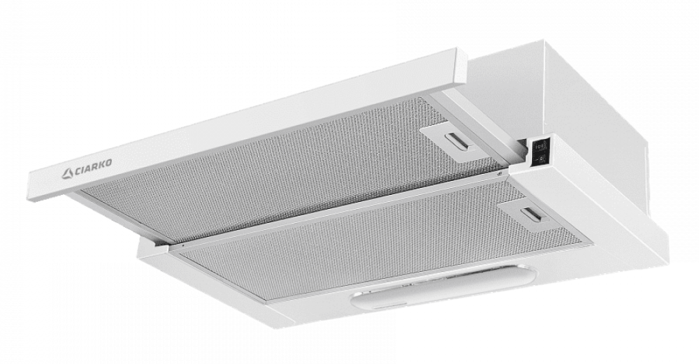 Вытяжка встраиваемая CIARKO Szuflada SL-S-II 60 White 615 м3/ч, 2-х мотор