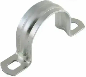 Скоба металлическая 2-х лапковая с внутр. d 16-17 мм (100 шт) TDM SQ0409-0014