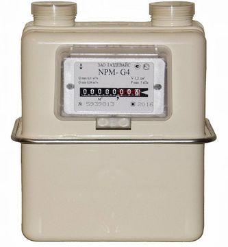 Счетчик газа Газдевайс NPM-G4(справа - налево) 2023 г.