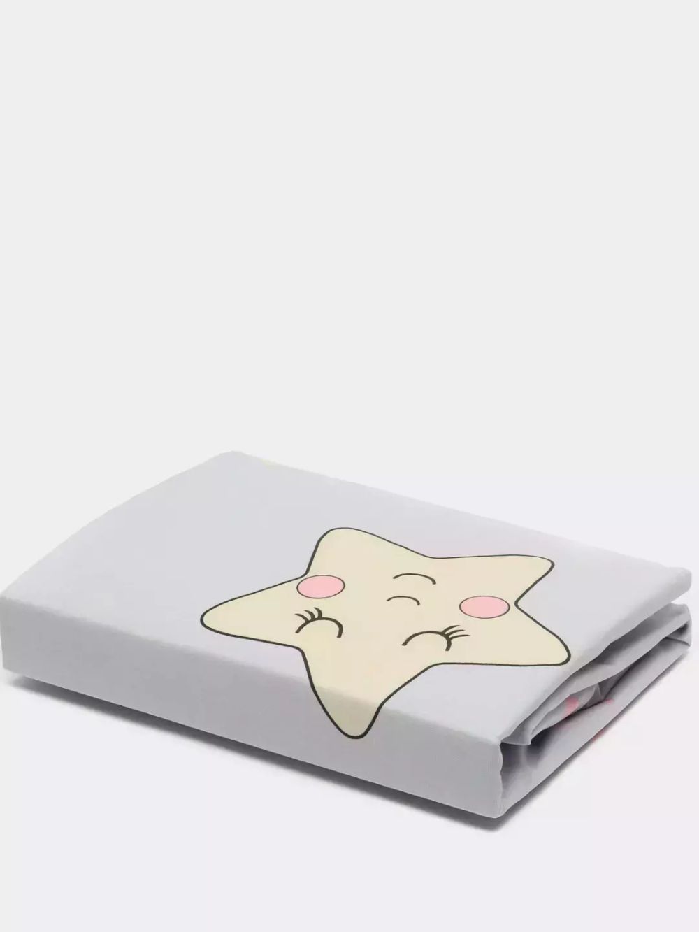 Простынь на резинке Сказка "Спящие звезды" 160х200 см, перкаль