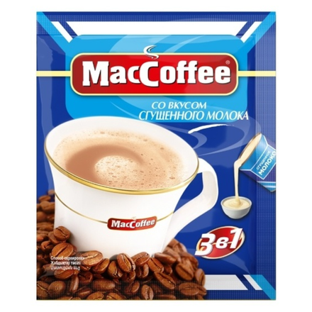 Кофе MacCoffee Сгущенное молоко 3в1 20 гр