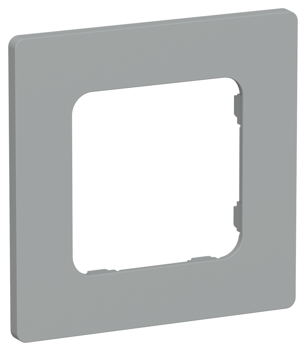 FLITE Рамка 1-местная РУ-1-К-ФлС серый IEK