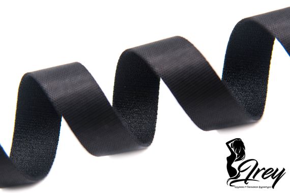 170 640/15 Бретель Lauma 15 мм, черный 170