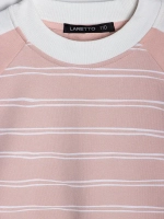 Розовый свитшот для девочки в школу