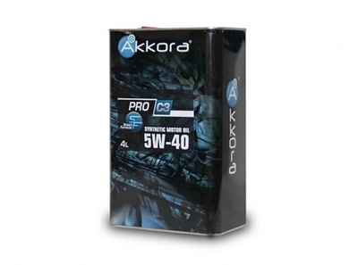Akkora PRO 5w-40 c3 1л