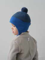 Шапка весенняя/осенняя вязаная КОДИ (Синяя ночь)