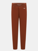 Костюм жен. AERONAUTICA 1835/908 коричневый капюшон розовым