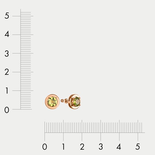 Серьги золотые