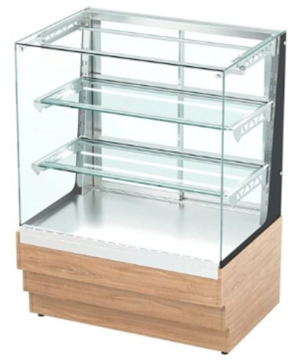Витрина кондитерская холодильная REFETTORIO Crystal RKC20A-MV, 3 полки
