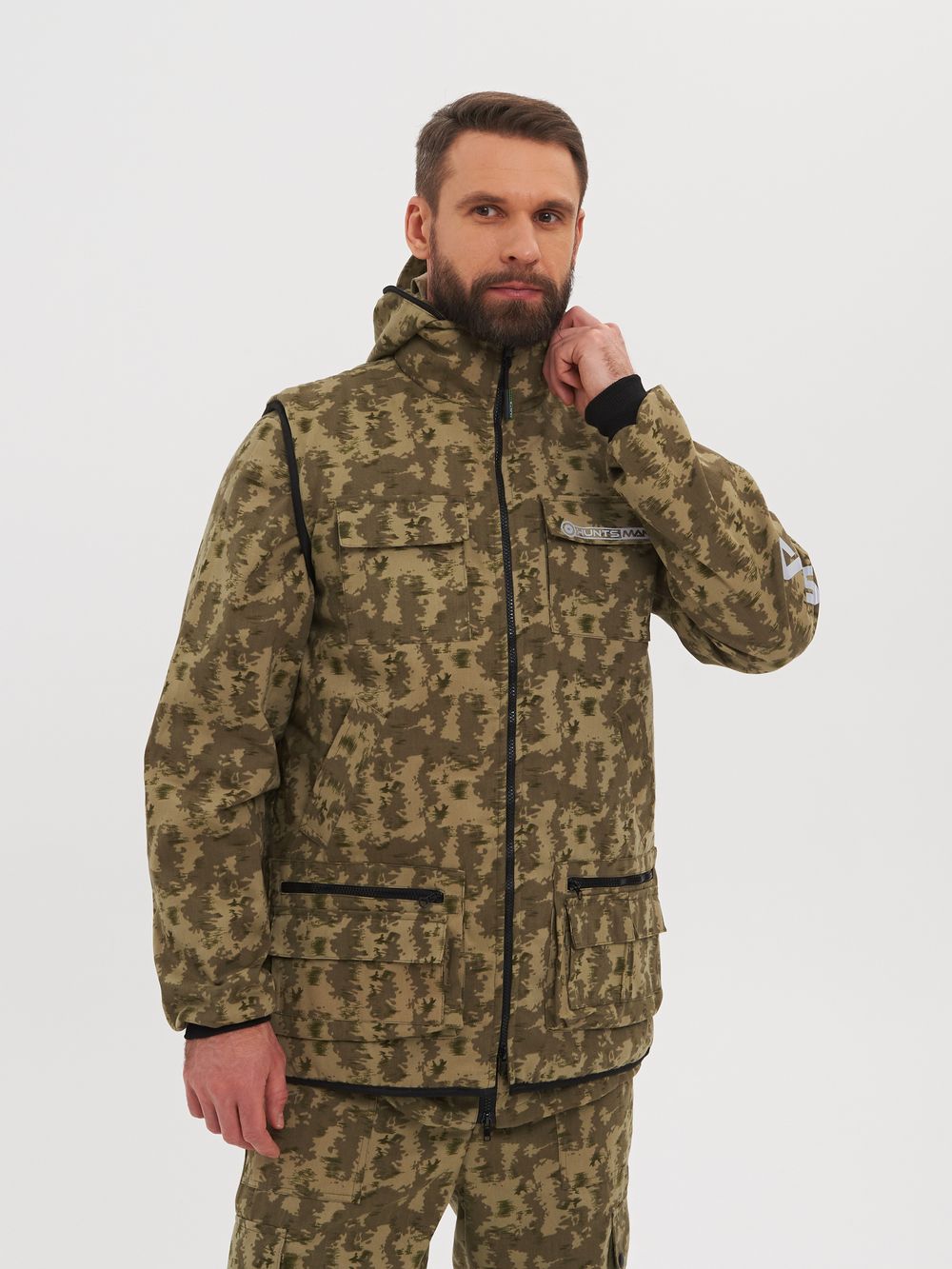 Костюм летний Тайга-3 ткань Твил-Пич цвет Ряска