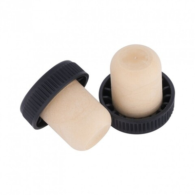 Пробка камю двукомпонентная черная