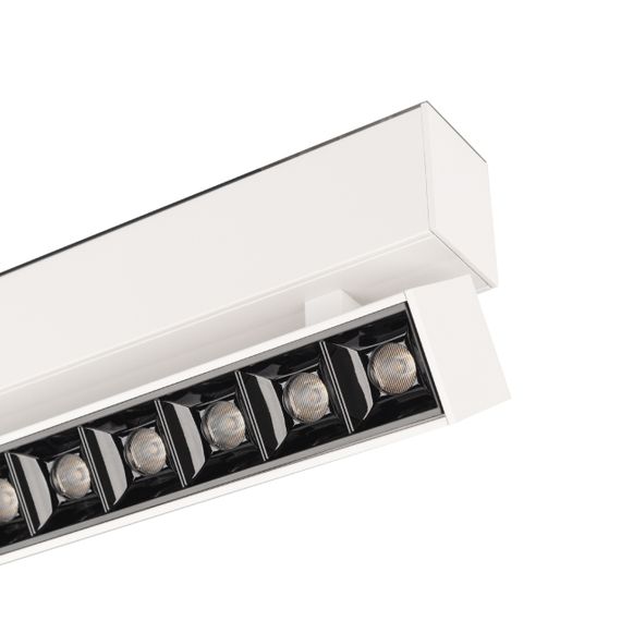 Трековый светодиодный светильник для магнитного шинопровода Arlight Mag-Laser-Fold-45-S480-18W Warm3000 026976