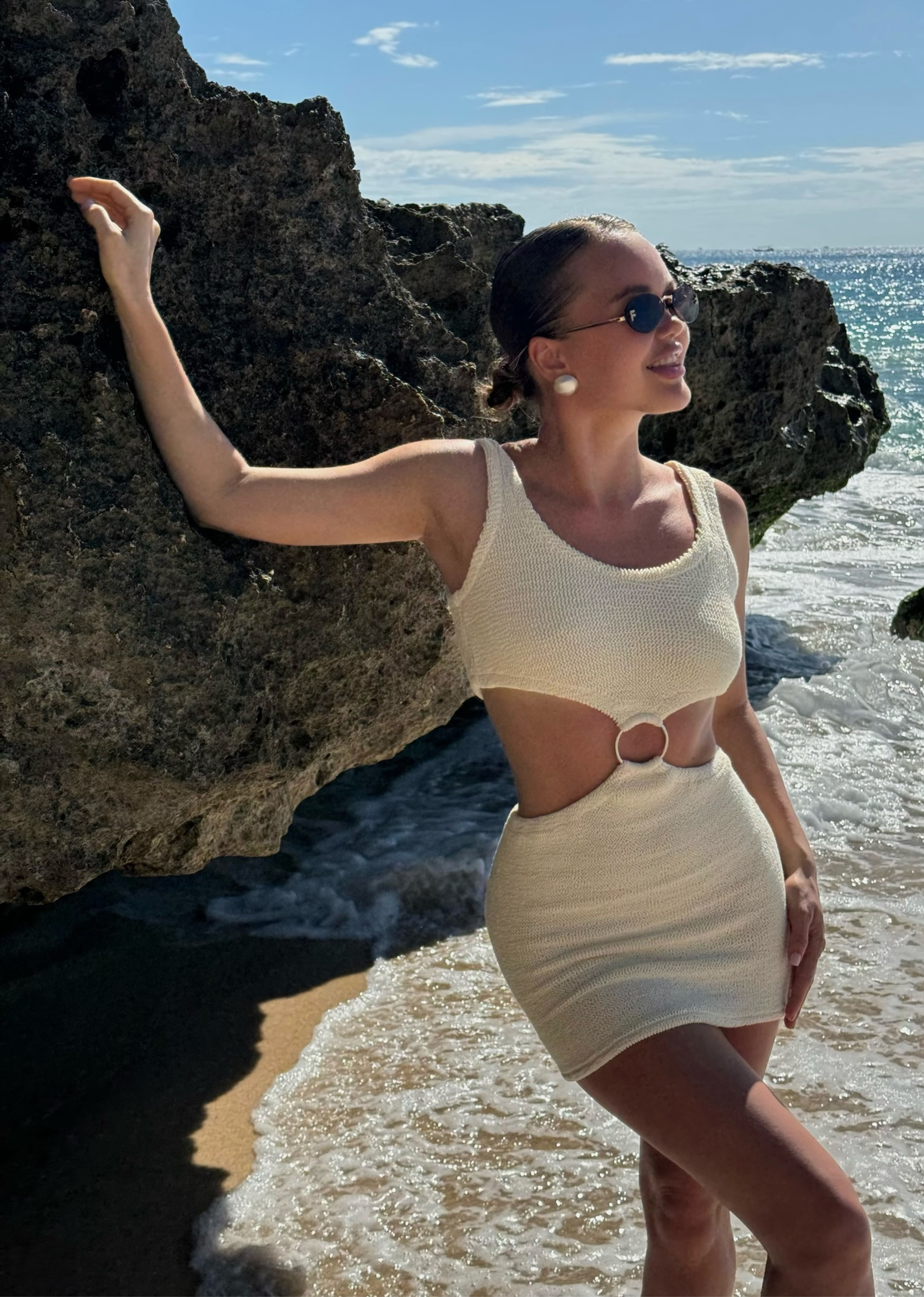 Платье пляжное КРАСОТКА (цвет на выбор из палитры) пошив