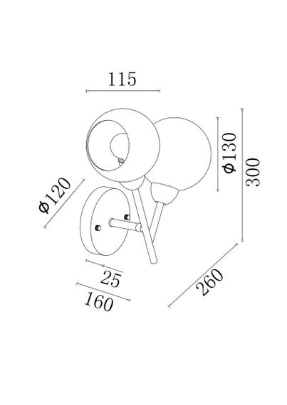 Бра Freya Sherry FR5121WL-02G