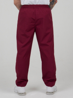 Брюки мужские повара кондитера "Вишня" , цвет бордовый