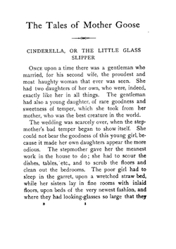 The tales of Mother Goose | Charles Perrault; Unknown author; D J. Munro