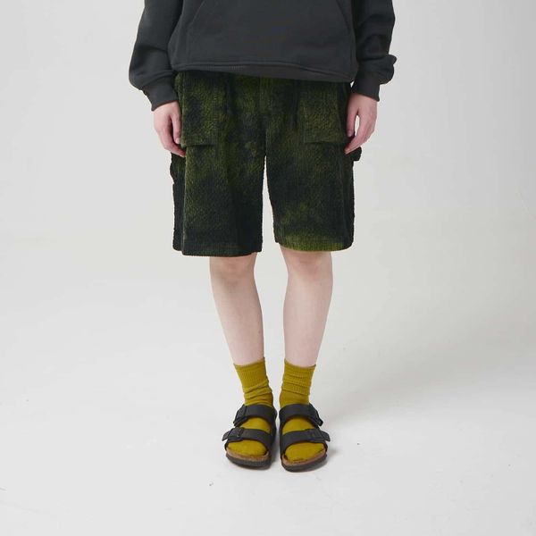 Шорты SS24 Vel Dyed Black Moss зеленые - фото 2