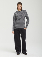 Женский Лонгслив Cherry Stripe Pocket