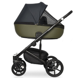 Детская коляска Riko Basic Ozon 3 в 1 02 черно-зеленый