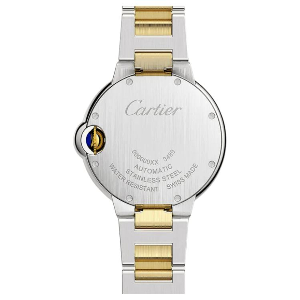 CARTIER Blue Balloon Collection Automatic Mechanical Movement 30m Waterproof Women"s Watch Watch White Dial