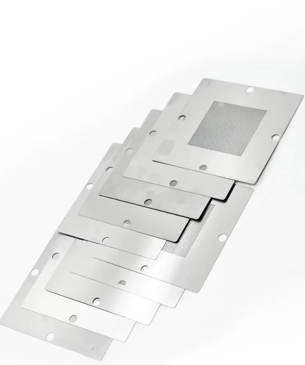 Универсальные трафареты для реболлинга BGA, 90 × 90 мм (10 шт.)