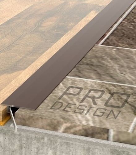 Порог алюминиевый Pro Design Doorstep 571 коньяк, 900x25x6 мм