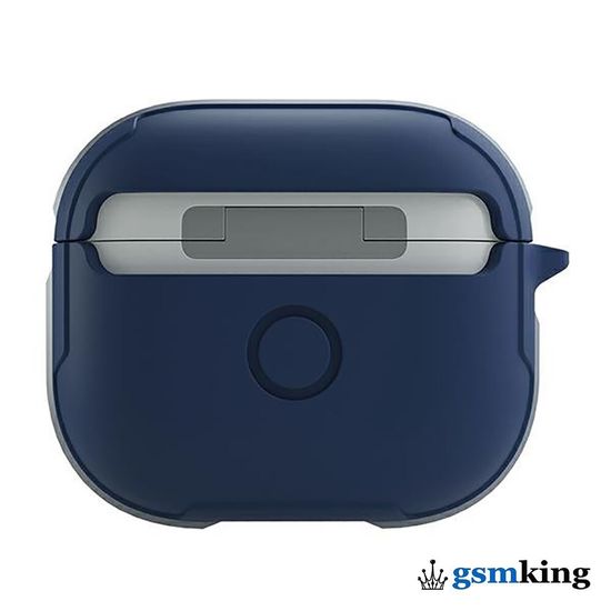 Uniq Valencia Anti-microbial TPU&Metal for AirPods 3 Blue