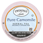 Twinings, Травяной чай с ромашкой, без кофеина, 24 капсулы, по 3 г (0,11 унции)