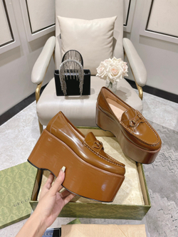 Gucci Horsebit Platform Loafer