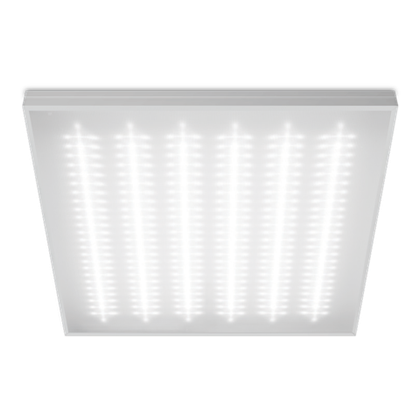 Светильник ОФИС ДВО01-002 54Вт 6500К IP40 Микропризма 6500лм 595х595х40мм WOLTA PRO