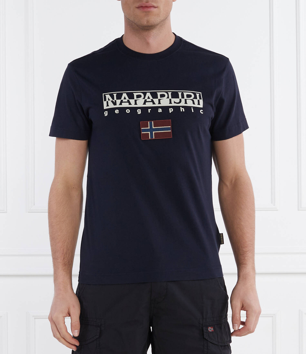 Футболка s-ayas Napapijri - темно-синий(NP0A4GDQ)