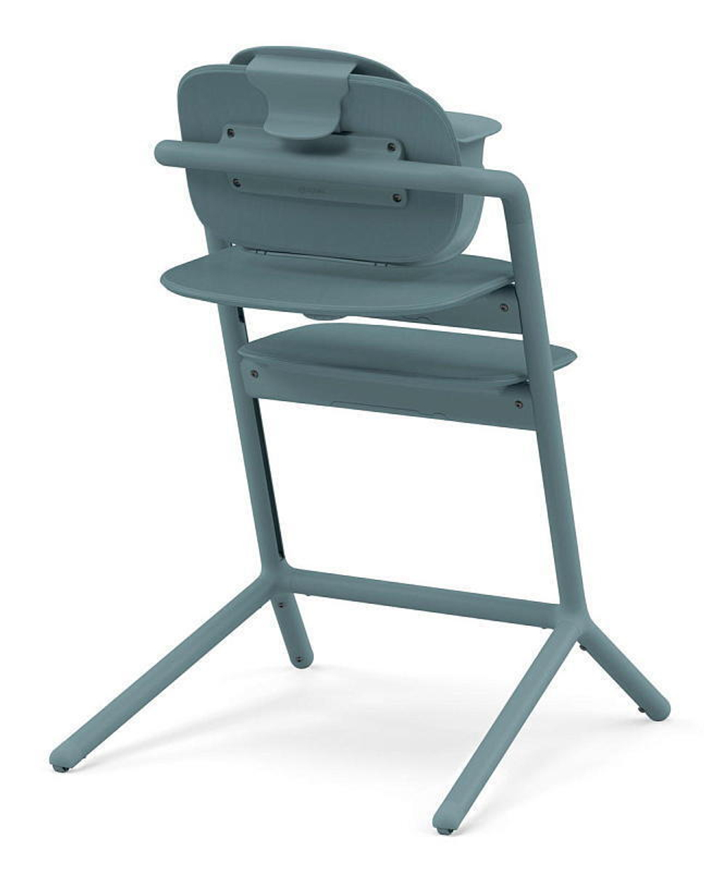 Стульчик для кормления Cybex Lemo 4 в 1 с мягкими чехлами Comfort Inlay Stone Blue/Stunning Black