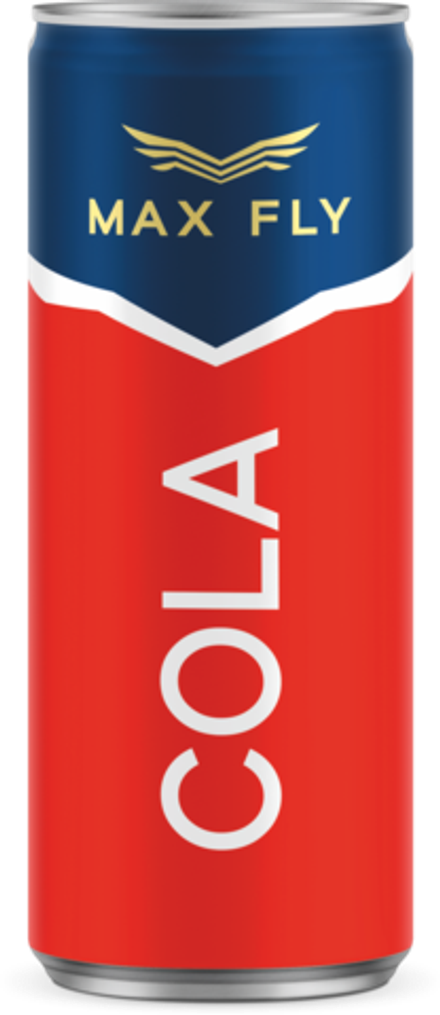 MAX FLY - COLA 330ML 1/24