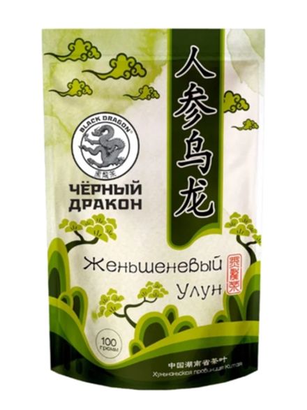 Чай улун Black dragon Женьшеневый 100 г