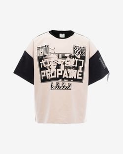 Футболка «Propaine» Color-Block Kimono
