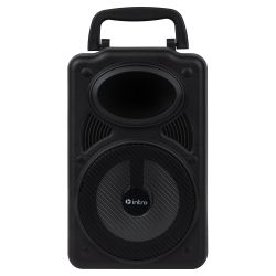Портативная колонка Intro BRW440 bluetooth беспроводная с микрофоном акустическая черная