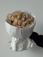 Букет из розы в розовом оттенке 25 шт