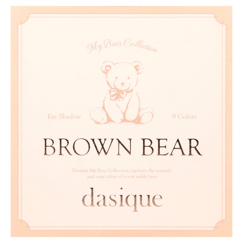 Dasique, палитра теней для век, оттенок 28 Brown Bear, 1 шт.
