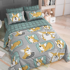 Поплин "Корги" | ш.150 см | 115 г/м² | хлопок-100%