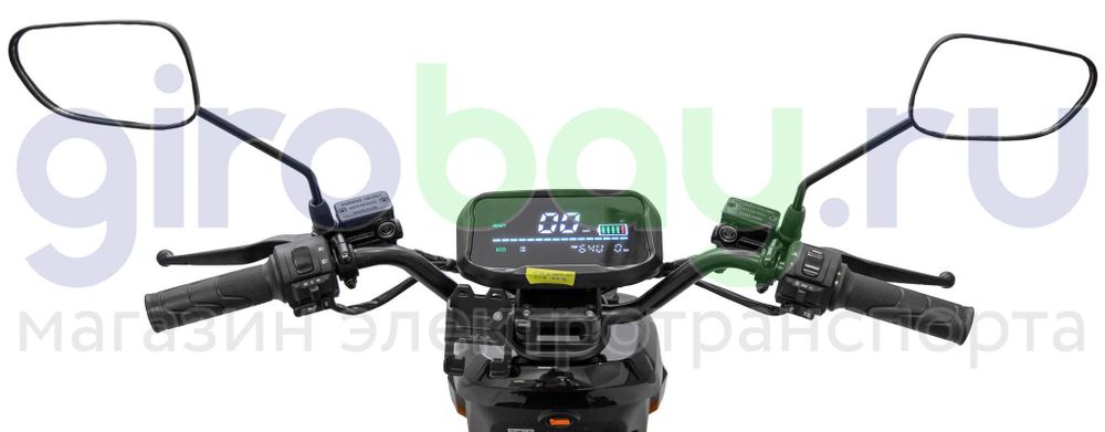 Электроскутер WENBOX U2 1500W (60V/45Ah) - Чёрный фото №10