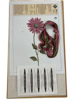 Набор для вышивания с деревянной рамкой (мулине 100% хлопок ) 23х39см Германия