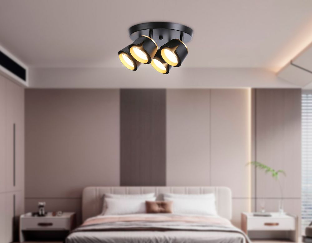 Ambrella Настенно-потолочный поворотный спот со сменной лампой GX53 Techno family TN71243