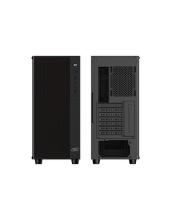 Deepcool MATREXX 55 MESH ADD-RGB 4F без БП, боковое окно (закаленное стекло), 3xARGB 120мм вентилятора спереди, 1xARGB 120мм вентилятор сзади, черный, ATX